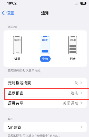 东洲苹果售后维修中心分享iPhone手机收不到通知怎么办 