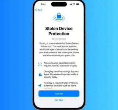 东洲苹果授权维修店分享被盗设备保护功能开启方法 