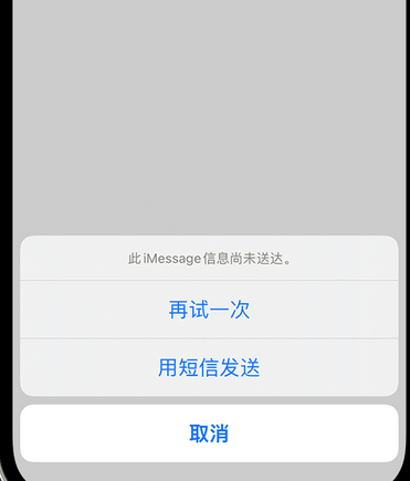 东洲apple维修iPhone上无法正常发送iMessage信息