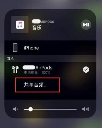 东洲苹果14音频维修点分享iPhone14音频共享设置方法 