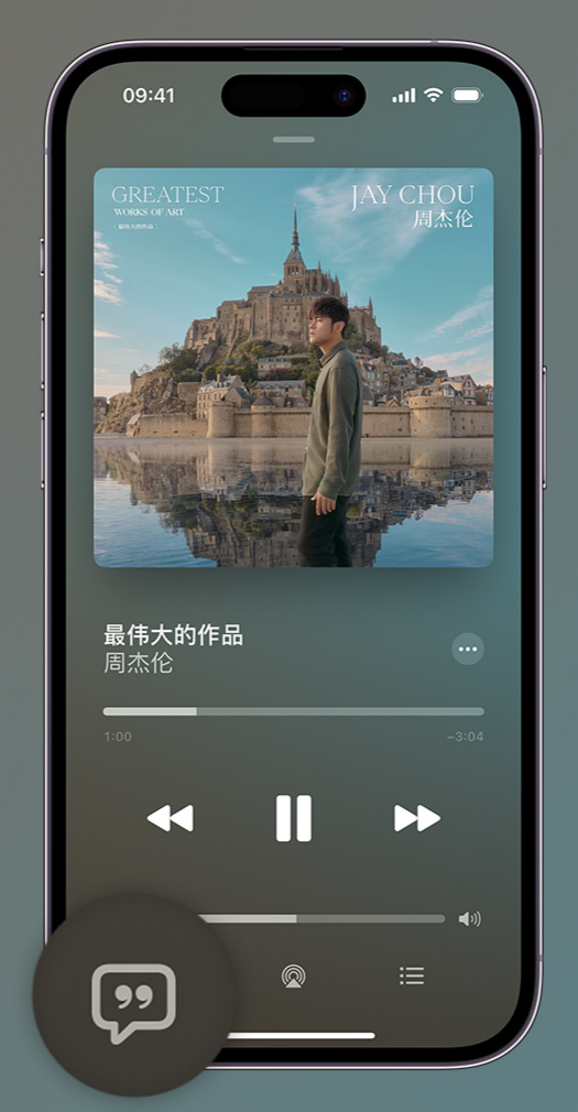 东洲iphone维修分享如何在iPhone上使用Apple Music全新唱歌功能 