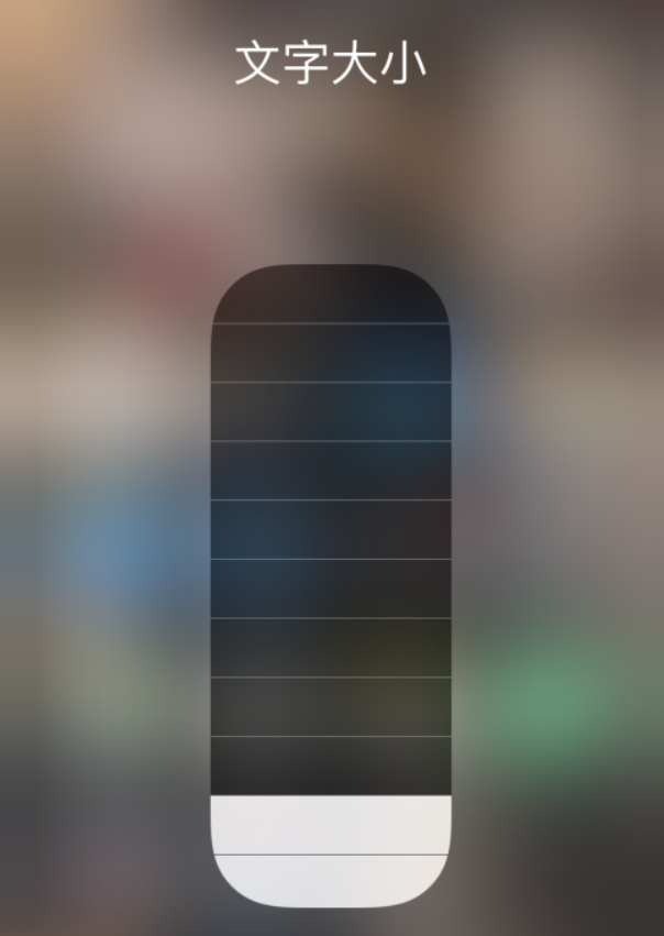 东洲苹果手机维修分享小技巧：在 iPhone 控制中心快速调节字体大小 