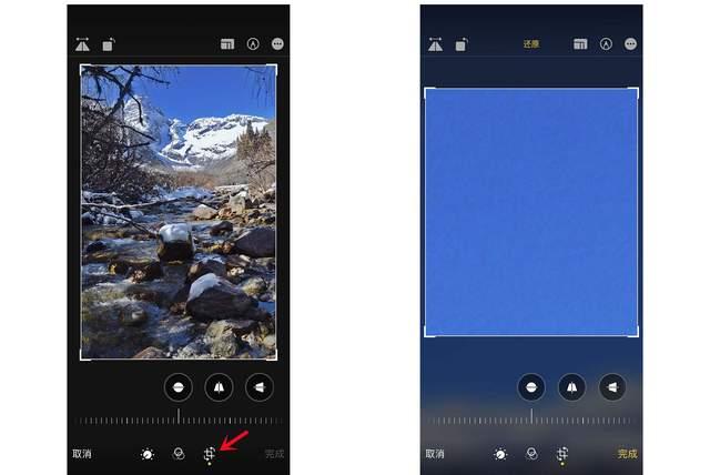 东洲苹果手机维修分享iPhone手机如何使用裁剪功能隐藏照片 