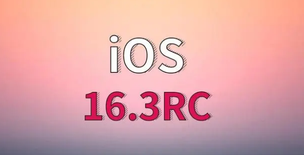 东洲苹果手机维修分享iOS 16.3 RC版升级_iOS 16.3 RC版一键刷机教程 
